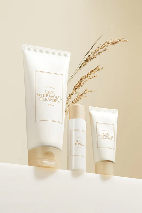 Rice Whip Facial Cleanser Set